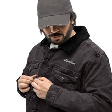 Load image into Gallery viewer, Classic Denim Sherpa Jacket (Denim Blue or Black)