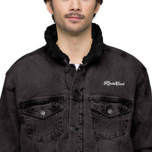 Load image into Gallery viewer, Classic Denim Sherpa Jacket (Denim Blue or Black)