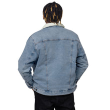 Load image into Gallery viewer, Classic Denim Sherpa Jacket (Denim Blue or Black)