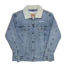 Load image into Gallery viewer, Classic Denim Sherpa Jacket (Denim Blue or Black)