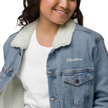 Load image into Gallery viewer, Classic Denim Sherpa Jacket (Denim Blue or Black)