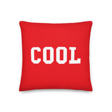 Load image into Gallery viewer, The Cool Side Pillow (Red)