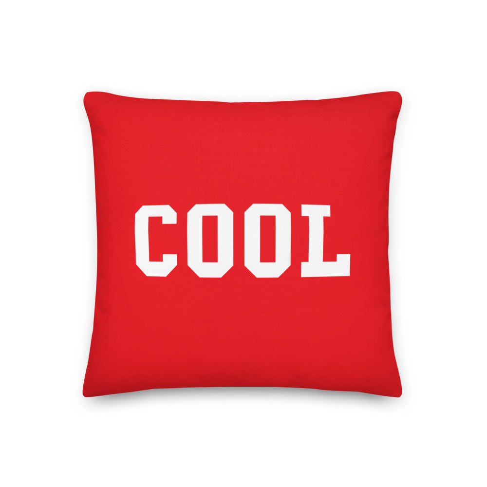 The Cool Side Pillow (Red)