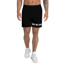 Load image into Gallery viewer, JUST BE COOL Athletic Shorts (Black)